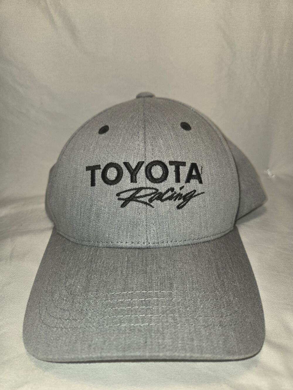 Toyota Racing Gray Adjustable Hat Cap Truckers Hat Drivers Cars Embroidered